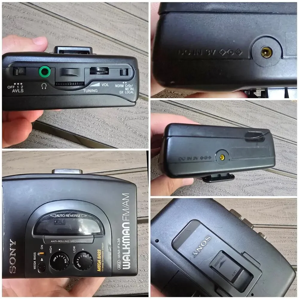 Sony Walkman WM FX38 Portable Cassette Player AM FM Radio Tested Working